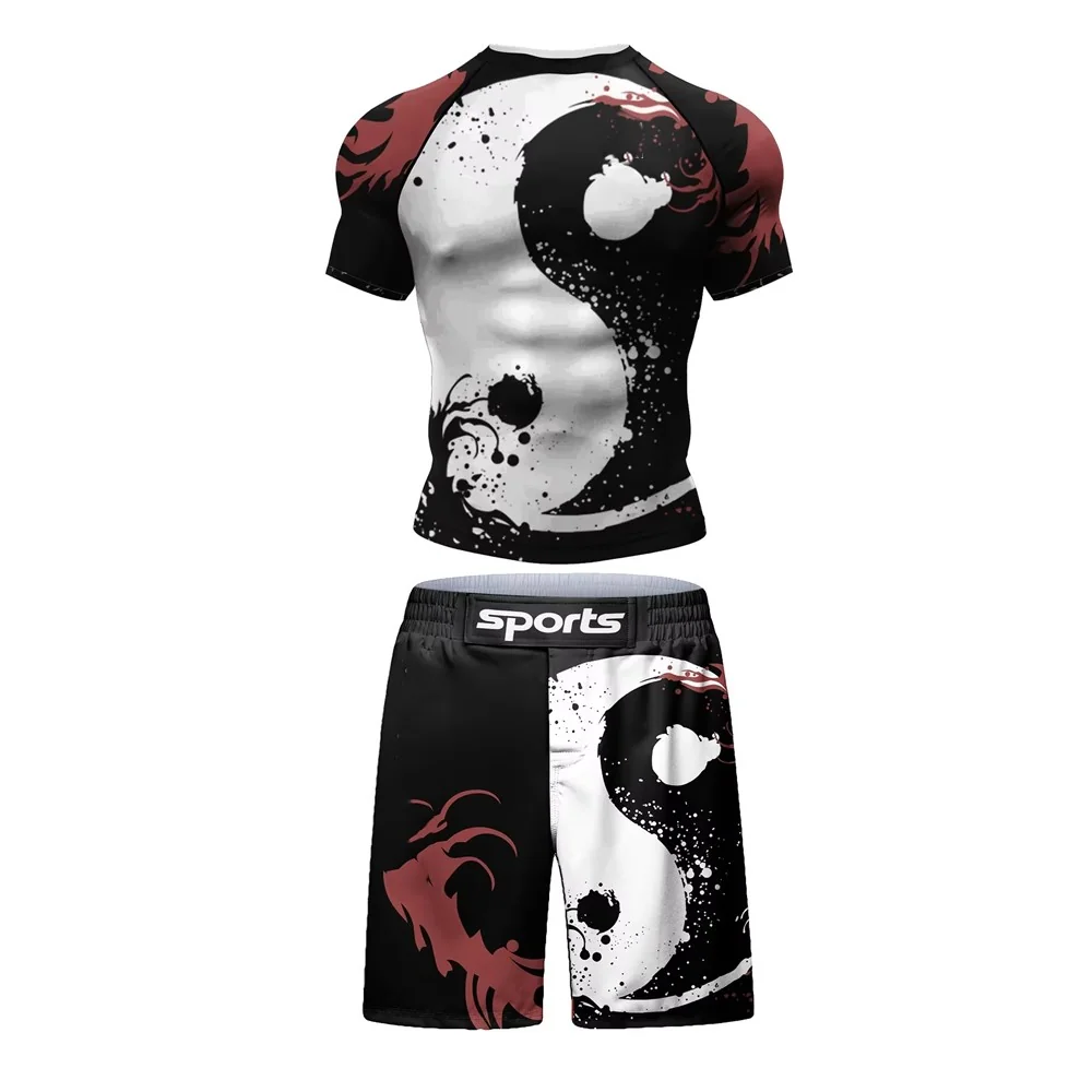 Rash Guard Shirts with Shorts - Style 3