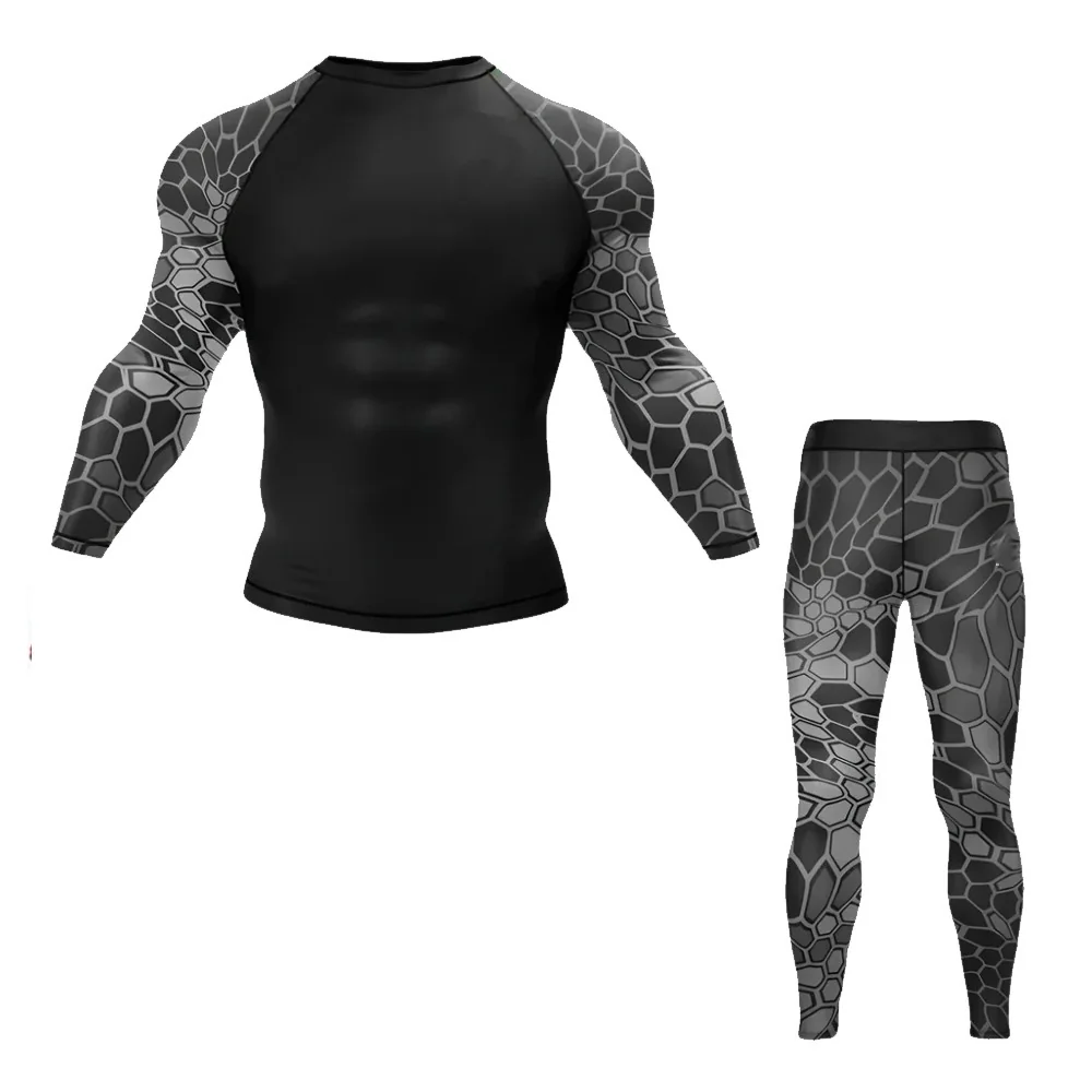 Rash Guards Full Sleeves & Trousers - Style 6